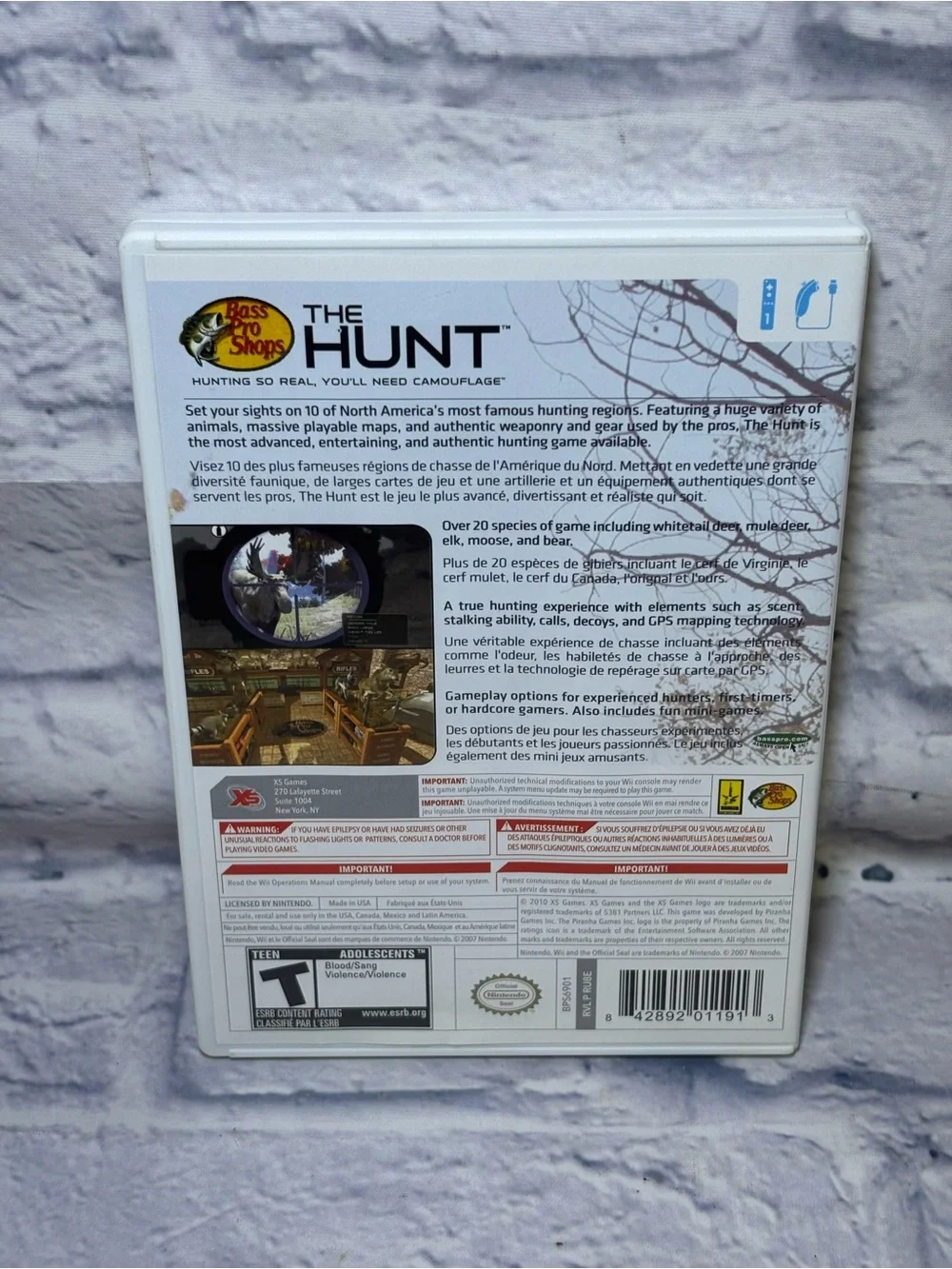 Bass Pro Shops: The Hunt - Nintendo Wii Video Game